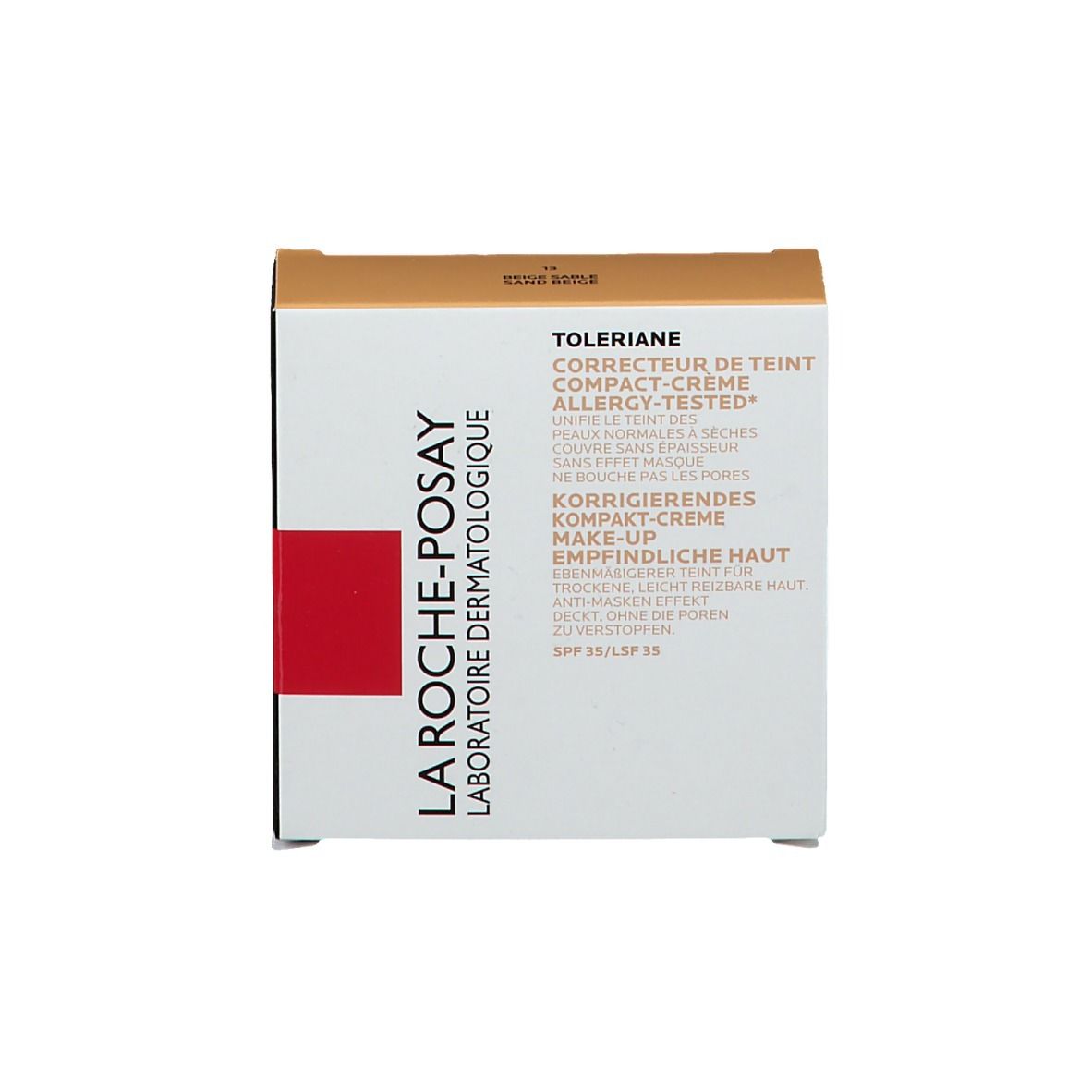 La Roche-Posay Toleriane Mineral Kompakt-Puder Make-Up mit LSF 25  Beige Sable Nr. 13