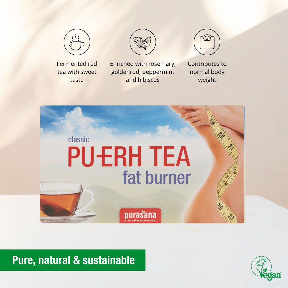 Purasana® Pu Erh Thé Brûle-Graisse