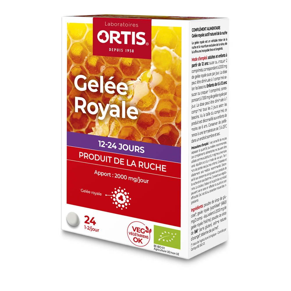 ORTIS® Gelée royale Bio