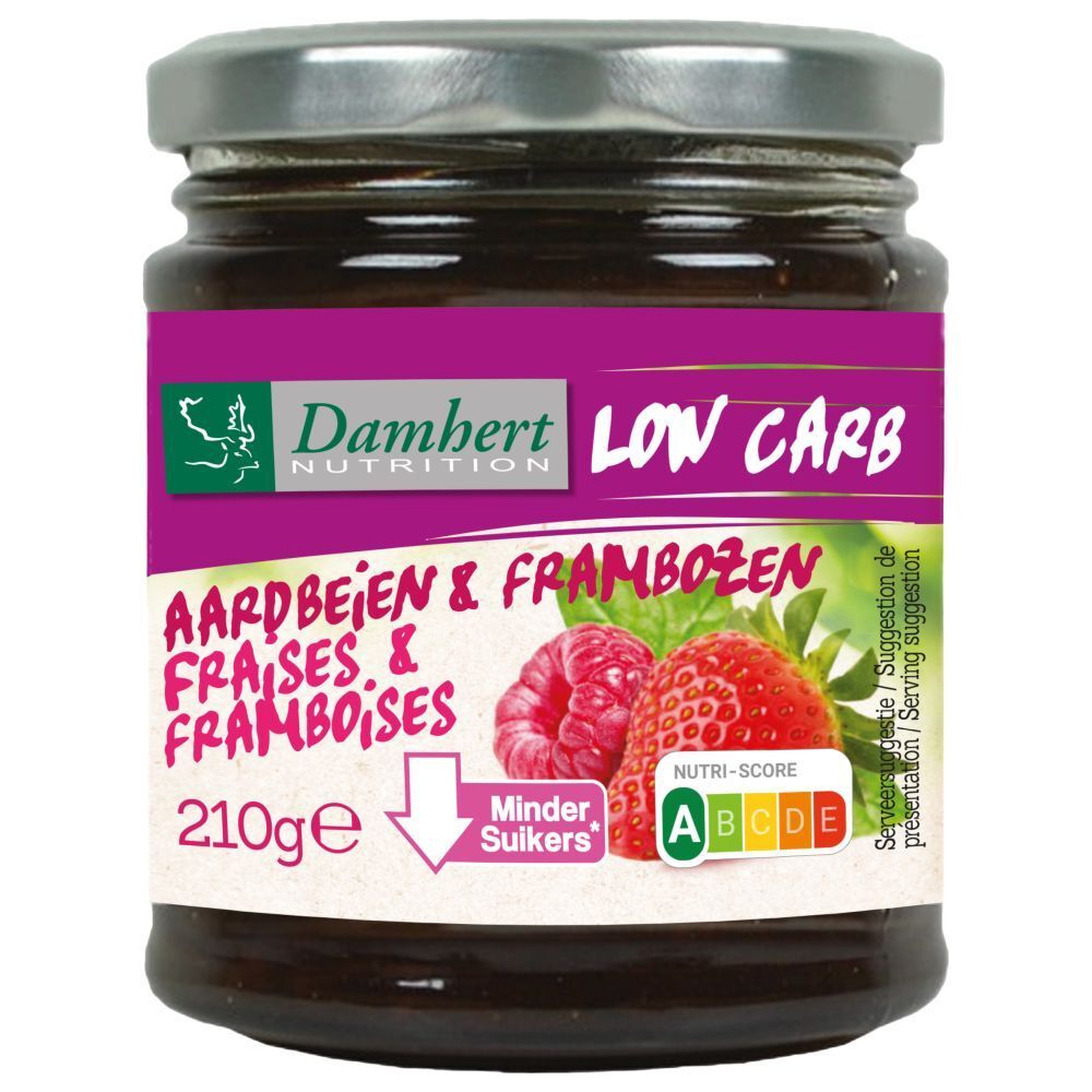 Damhert Tagatesse® Confiture Diététique Fraise/Framboise