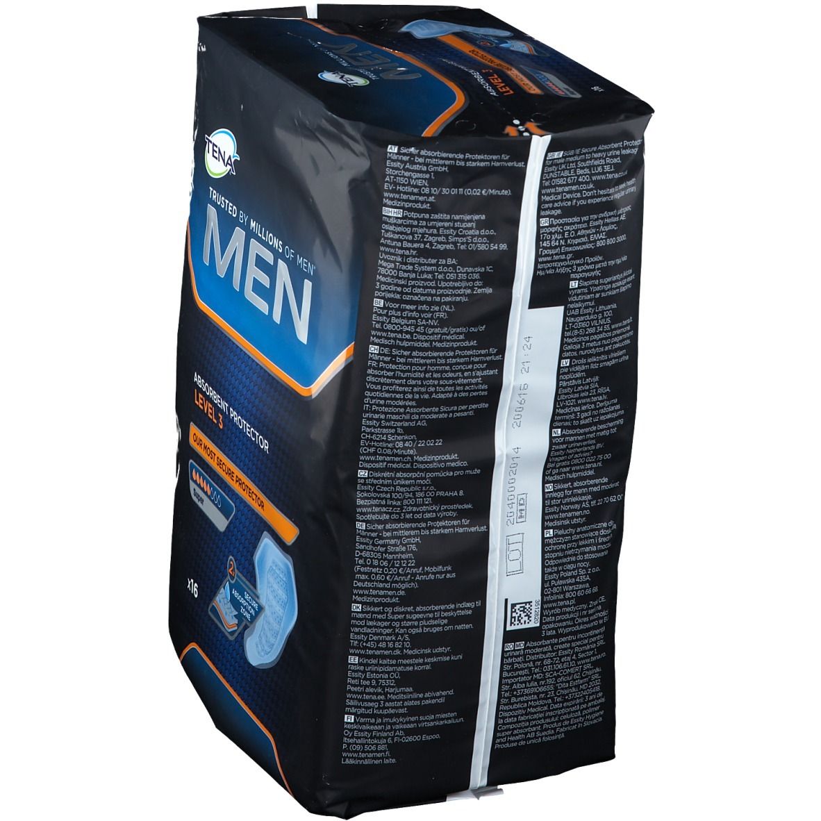 TENA® MEN ABSORBENT PROTECTION Level 3