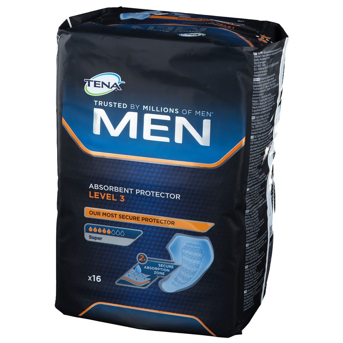 TENA® MEN ABSORBENT PROTECTION Level 3