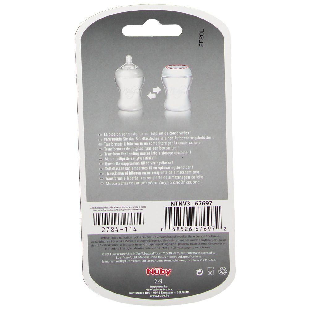 Nuby Natural Touch Soft Flex Sealing Disk Silicoon