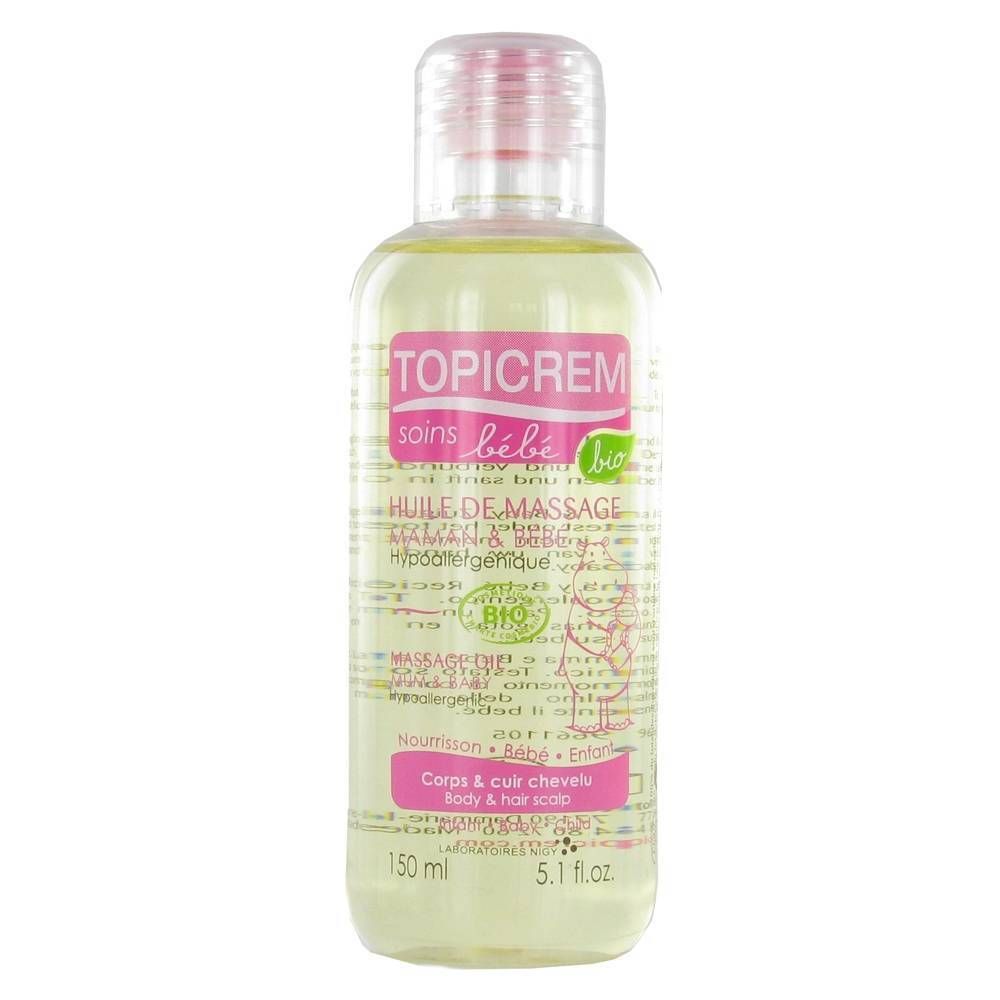 TOPICREM bébé bio Mutter und Kind Massageöl