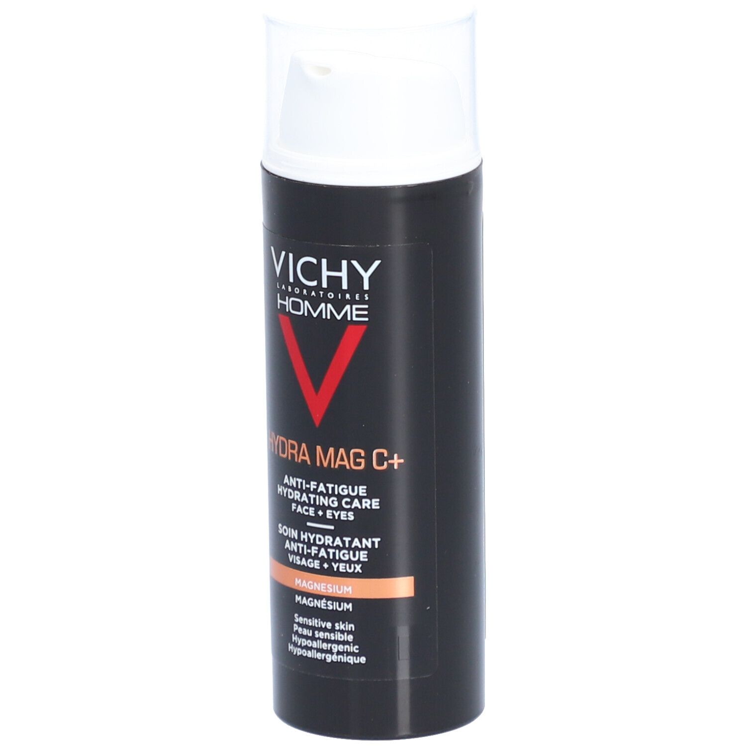 Vichy Homme HydraMag C + Soin hydratant anti-fatigue Visage + Yeux