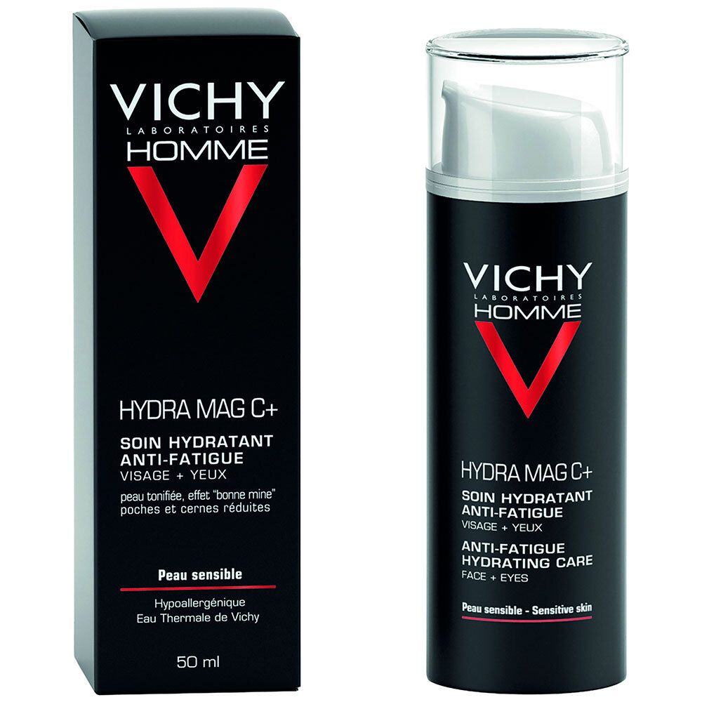 VICHY Homme Hydra Mag C+ Feuchtigkeitspflege Anti-Müdigkeit Gesicht+Augen