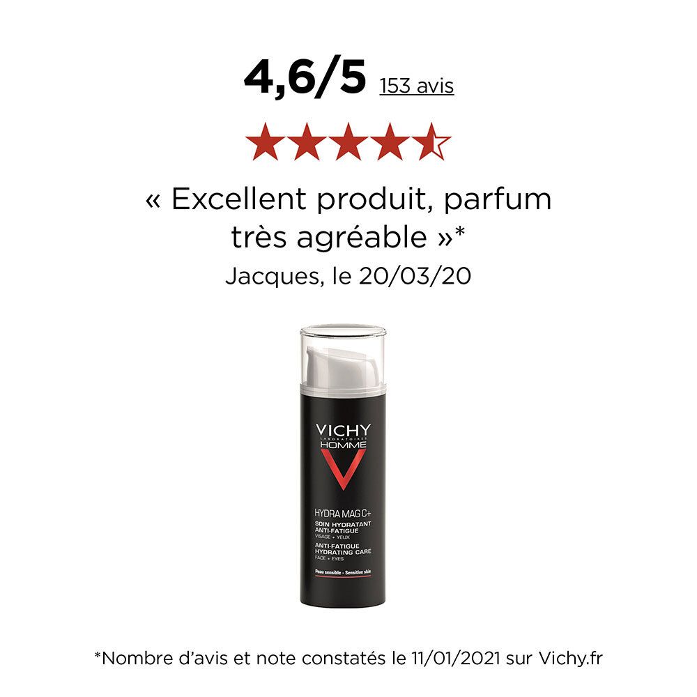 VICHY Homme Hydra Mag C+ Feuchtigkeitspflege Anti-Müdigkeit Gesicht+Augen