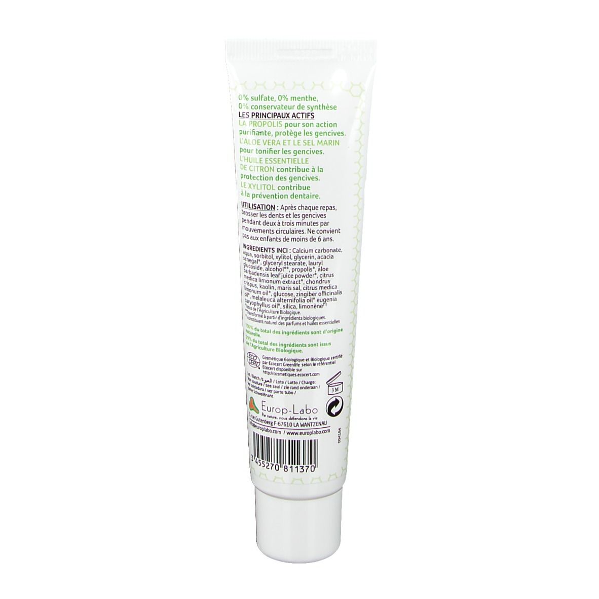 Aprolis® Propolis Xylitol Zahncreme Zitrone 75 ml Redcare Apotheke