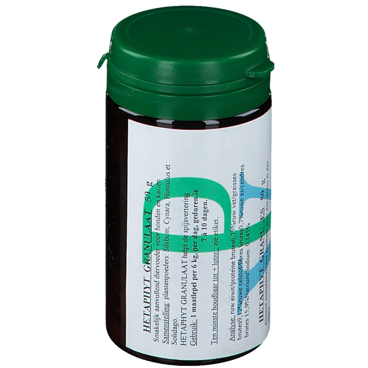 HETAPHYT GRANULAT 50g Dose für Hunde und Katzen.