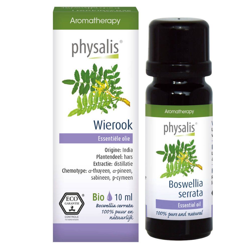 Physalis Wierook Essentiële olie 10ml. Bio-zertifiziert.