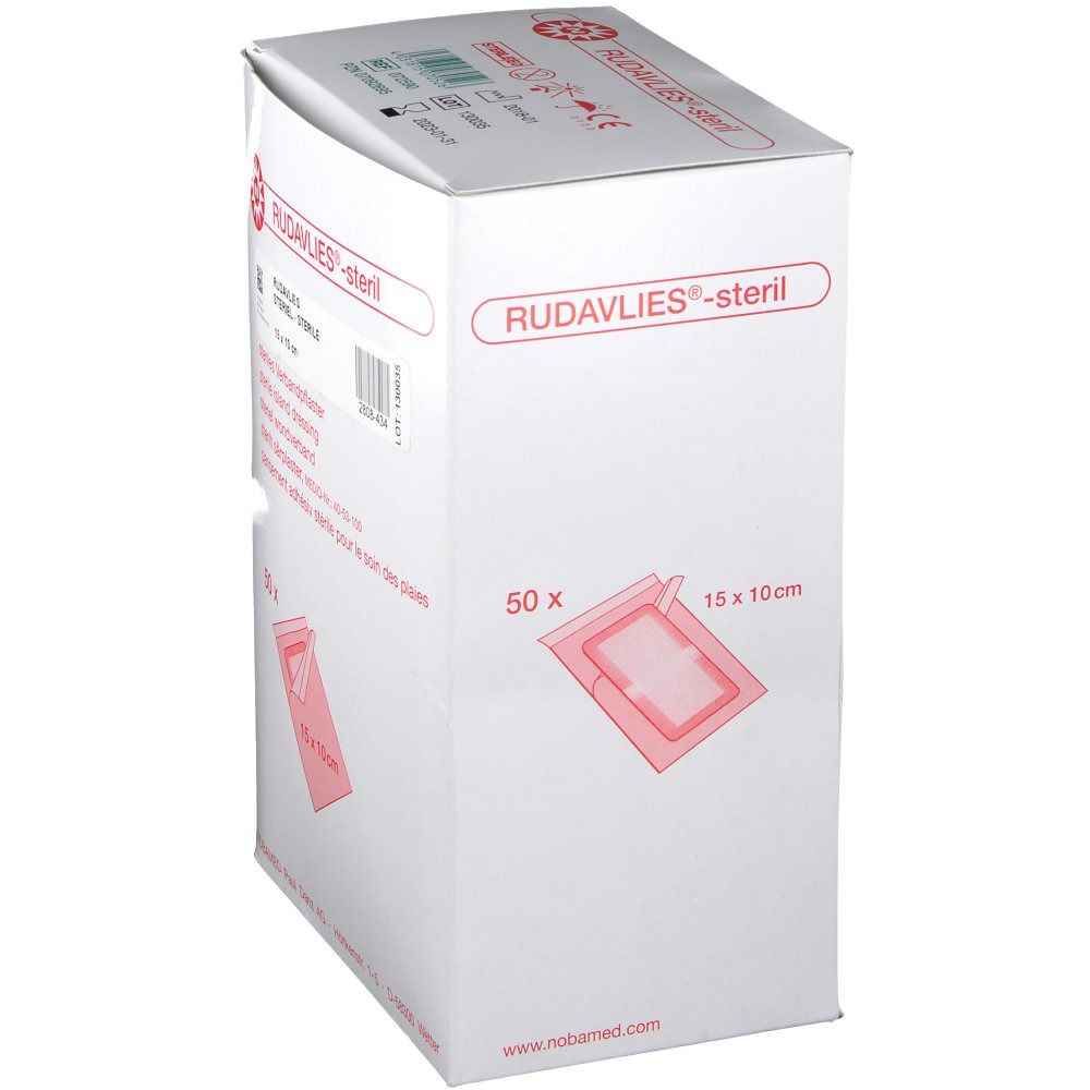 RUDAVLIES®-steril Verbandpflaster 10 x 10 cm