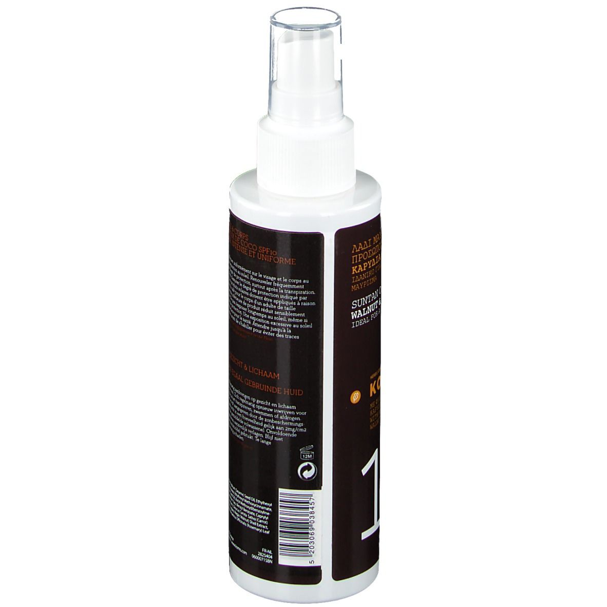 KORRES® Huile de bronzage Noix & noix de coco SPF10