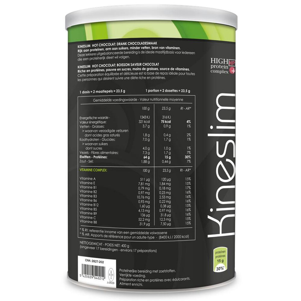Kineslim Hot Chocolate