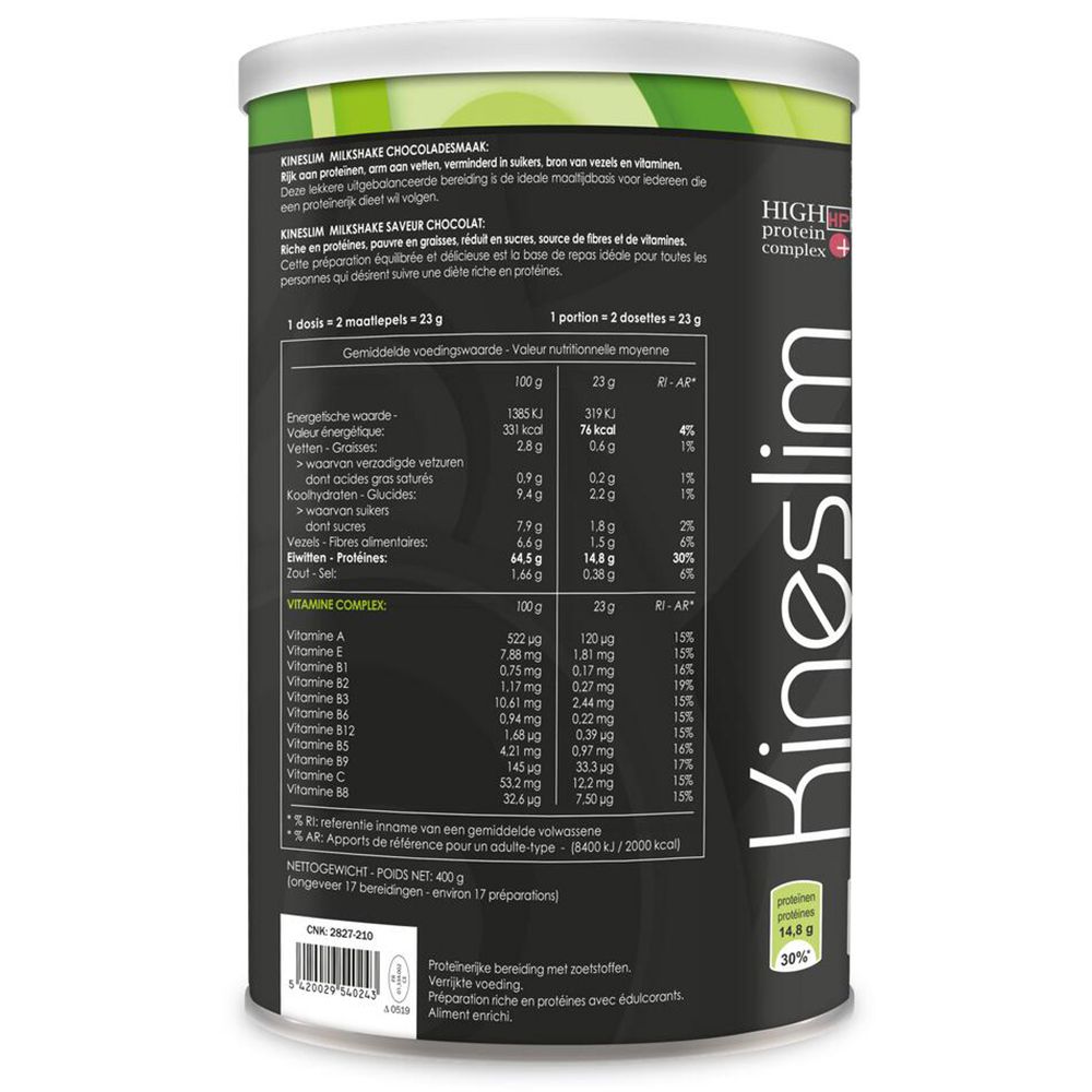 Kineslim Milkshake Schokolade