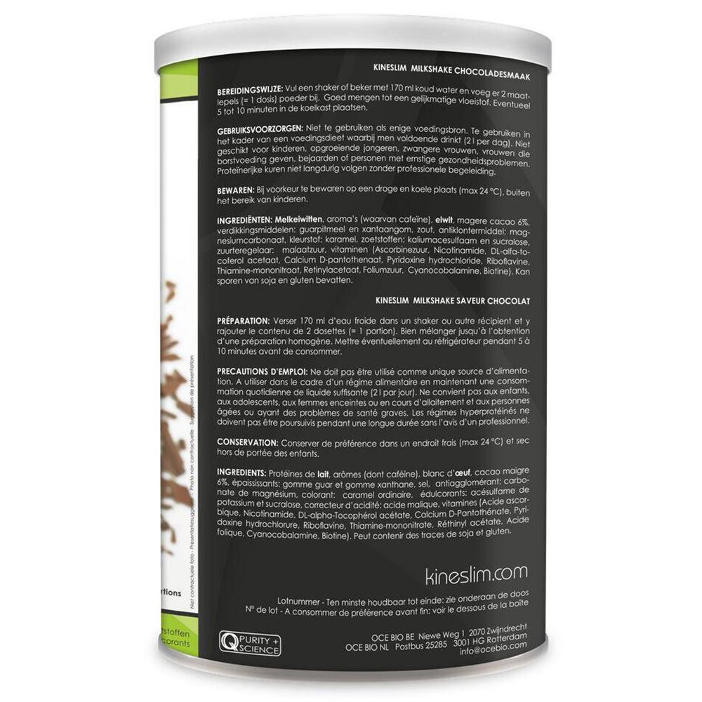 Kineslim Milkshake Schokolade