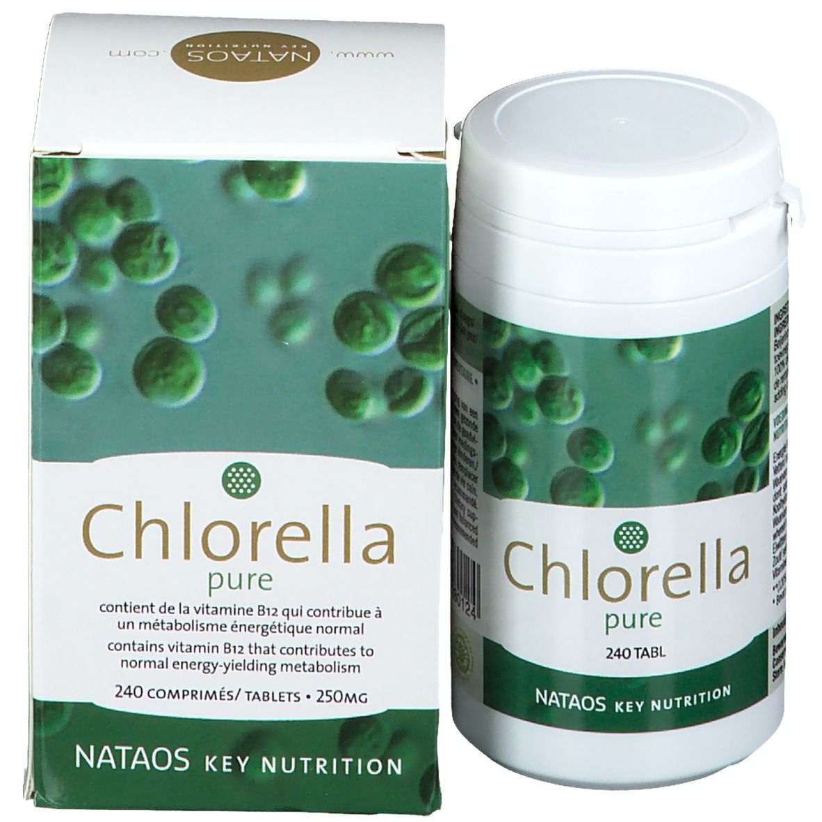 Nataos Key Nutrition Chlorella Pure