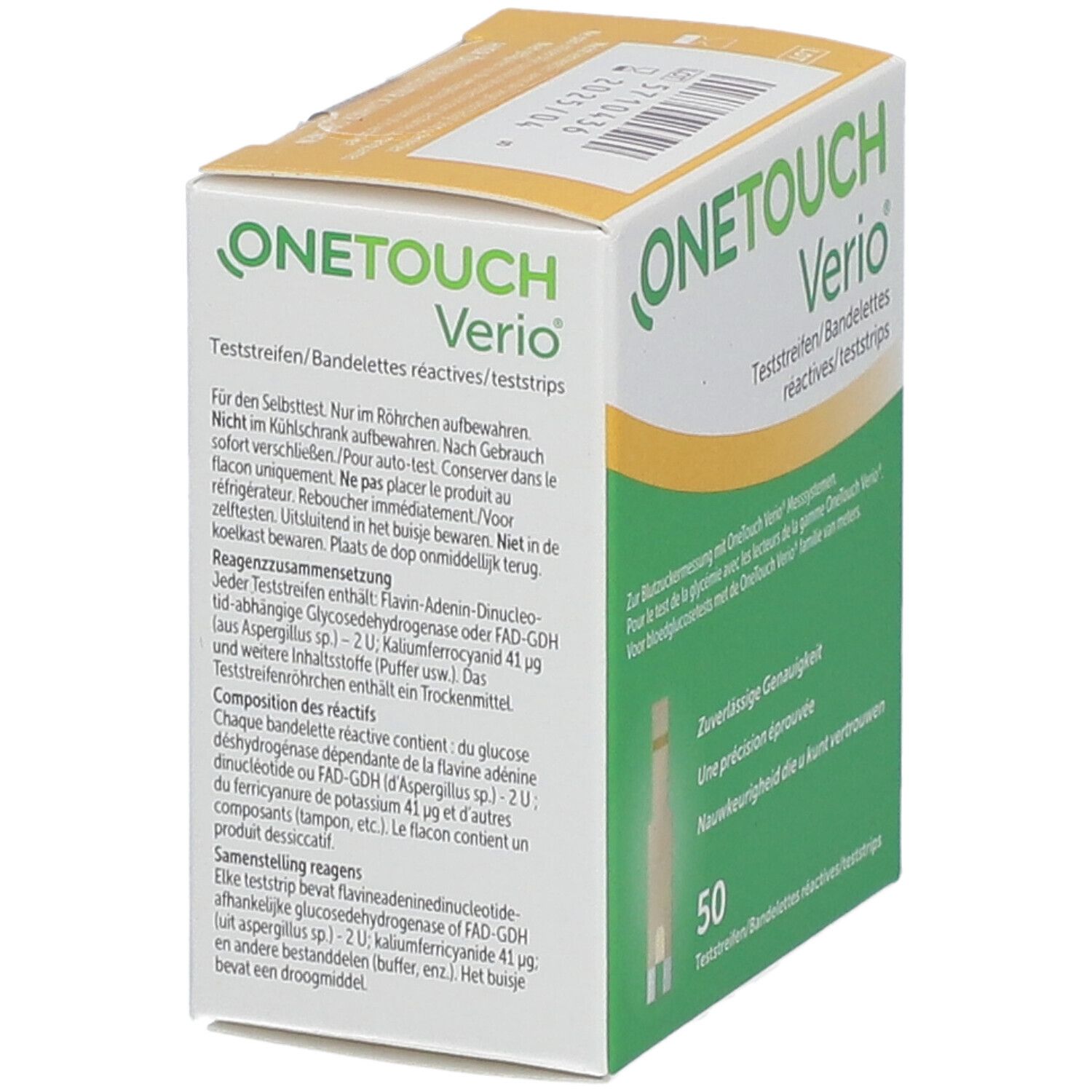 One Touch® Verio® Teststreifen