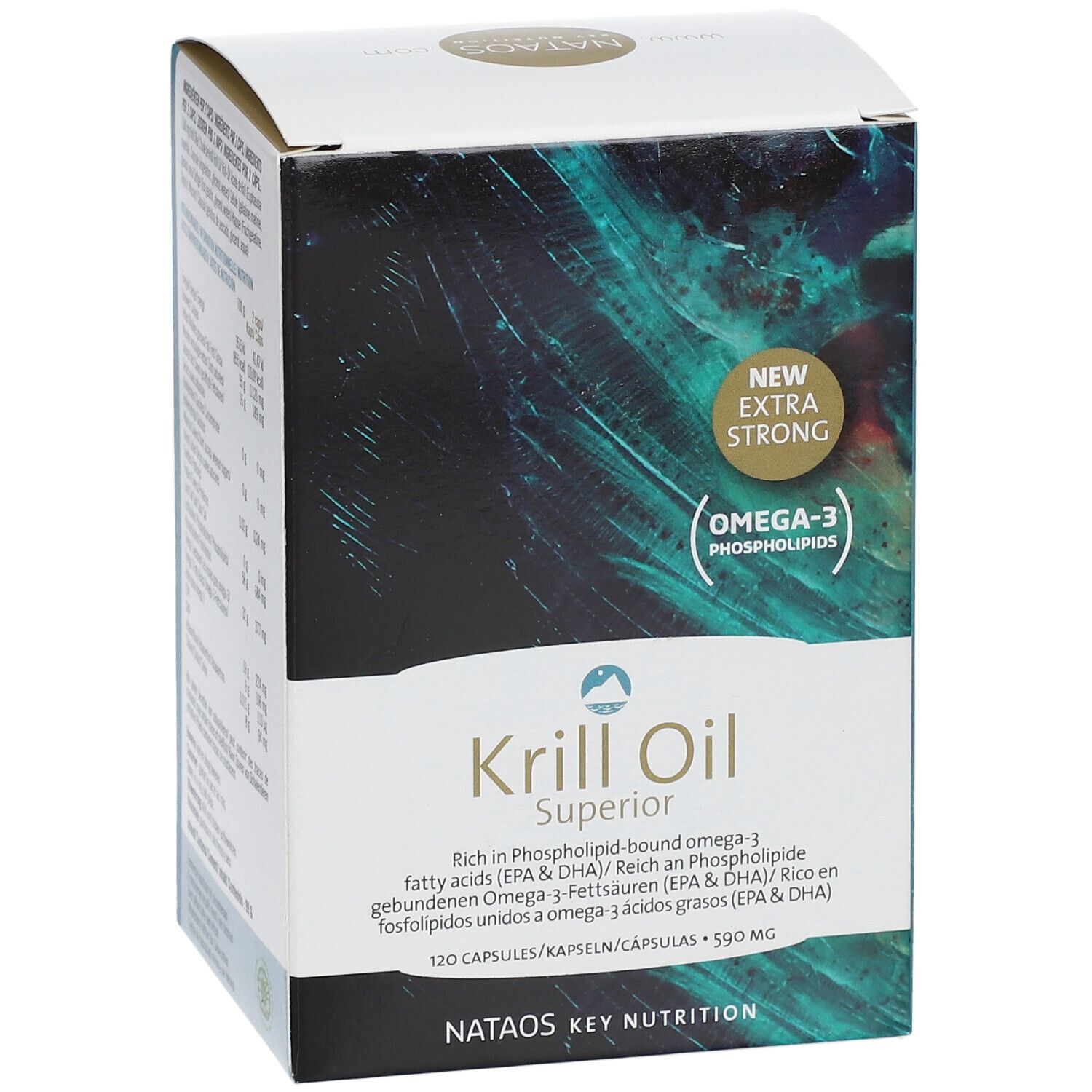 Nataos Key Nutrition Krill Oil Superior 500 mg