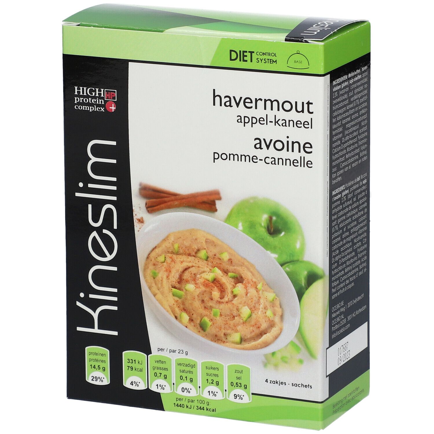 Kineslim Haferflocken Apfel/Zimt