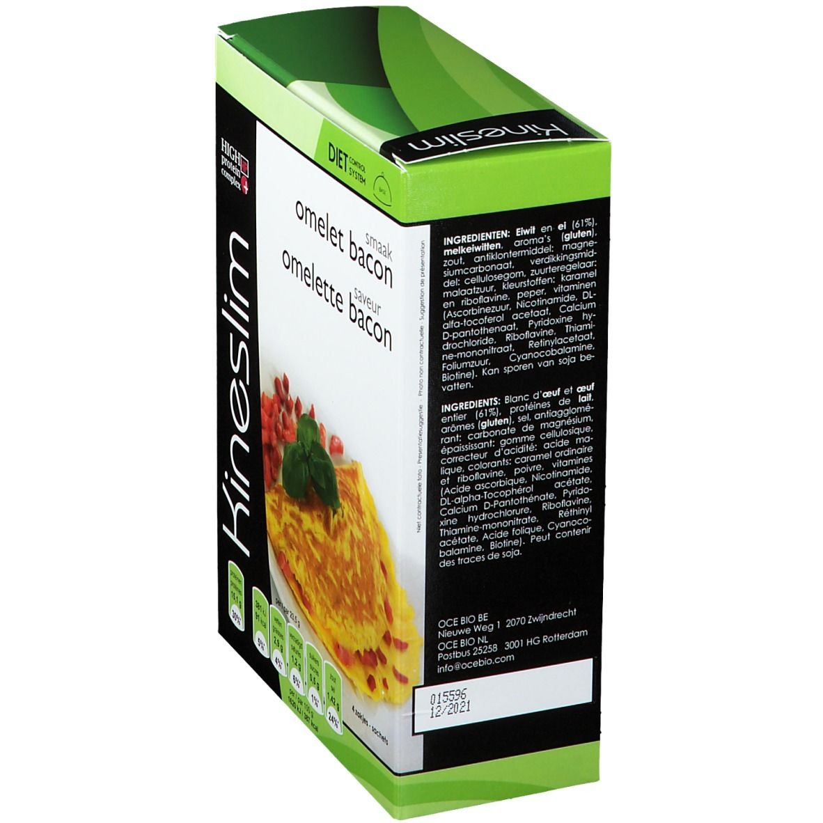 Kineslim Omelette mit Speck