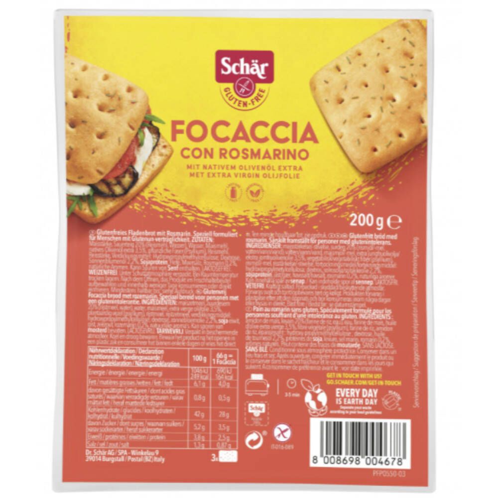 Schär Focaccia Romarin