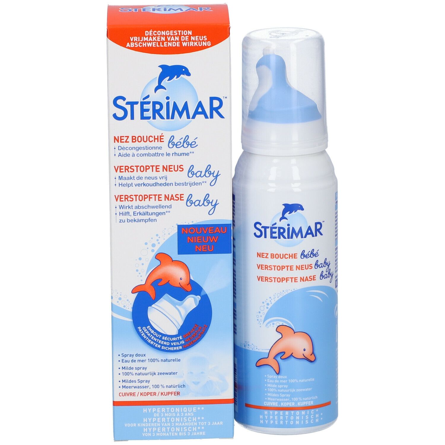 Sterimar Hypertonic Neusspray Baby