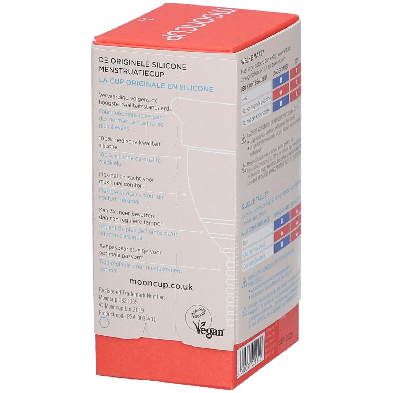 mooncup® wiederverwendbarer menstruationsbecher