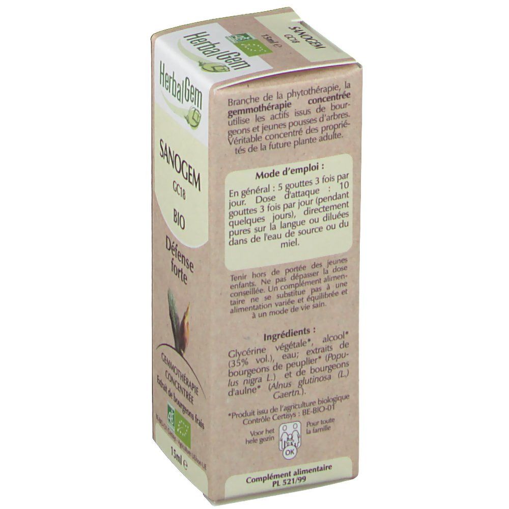 HerbalGem Sanogem Bio Starke Abwehr