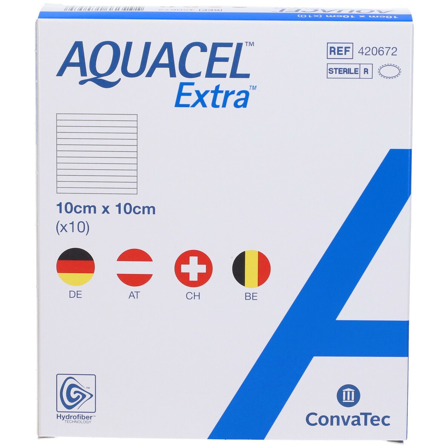 ConvaTec AQUACEL® Extra 10 x 10 cm