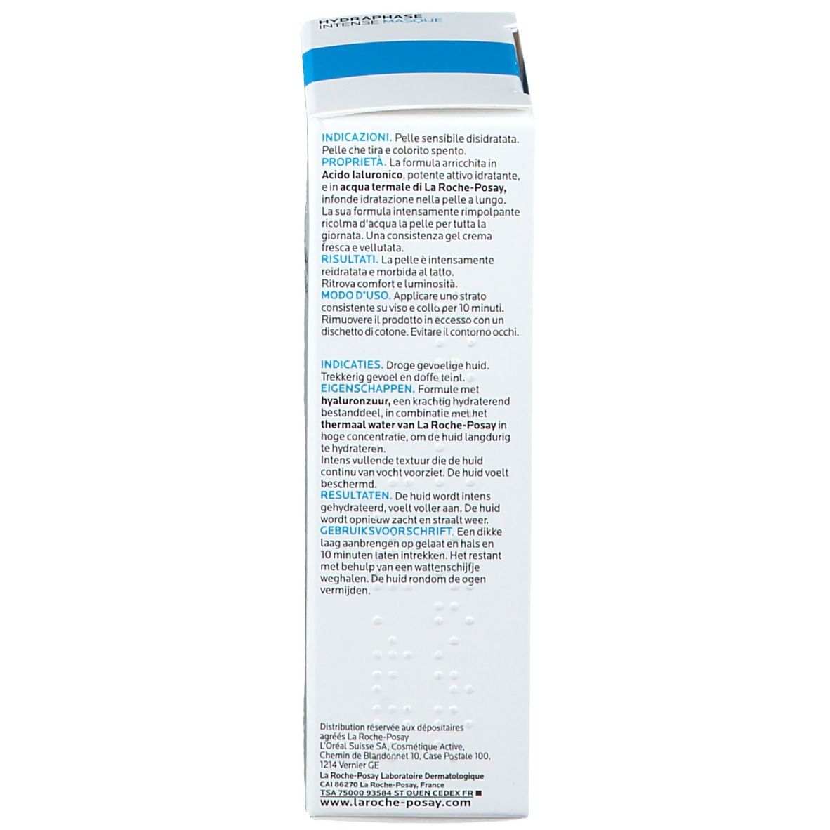 La Roche-Posay Hydraphase Intense Maske Feuchtigkeitsmaske