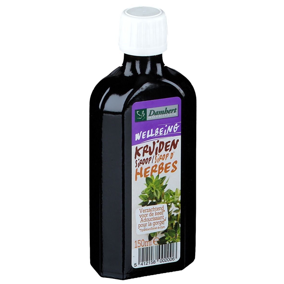 Damhert WELLBEING Kräuter Sirup