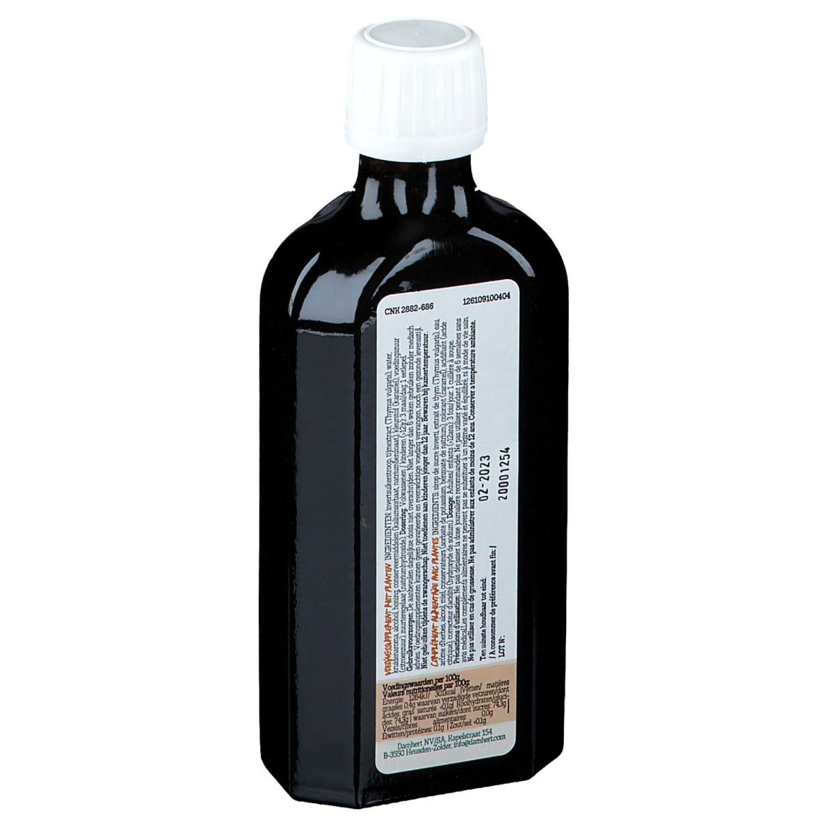 Damhert WELLBEING Kräuter Sirup