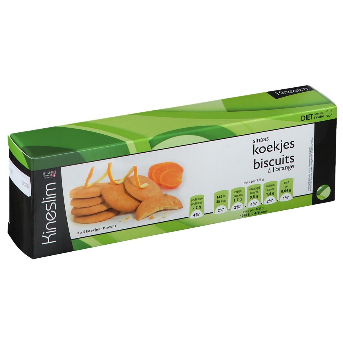 Kineslim Orangenplätzchen
