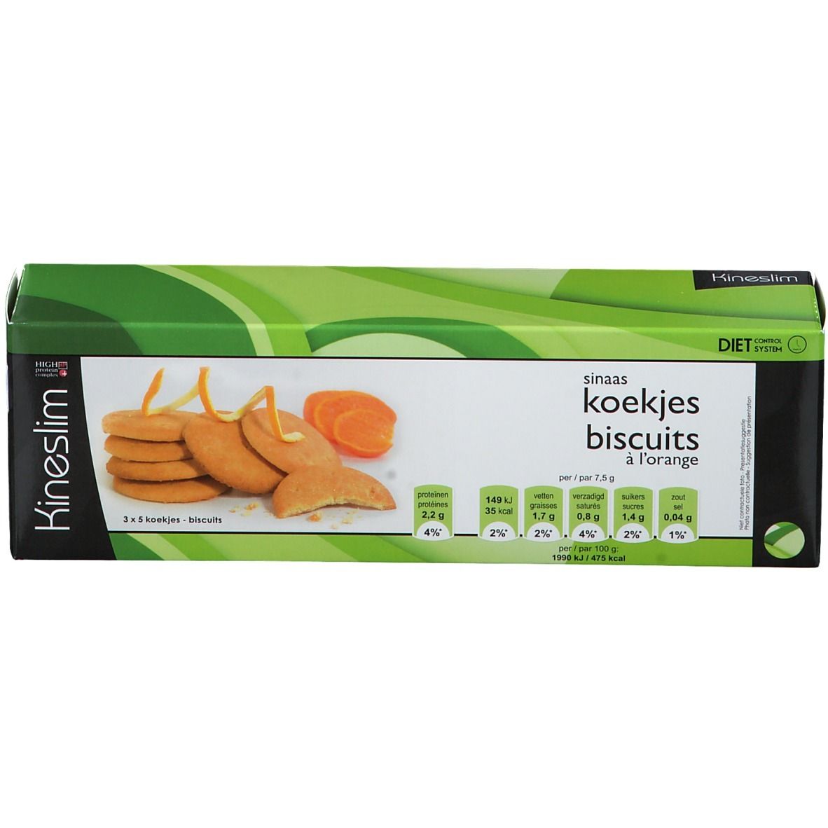 Kineslim Orangenplätzchen