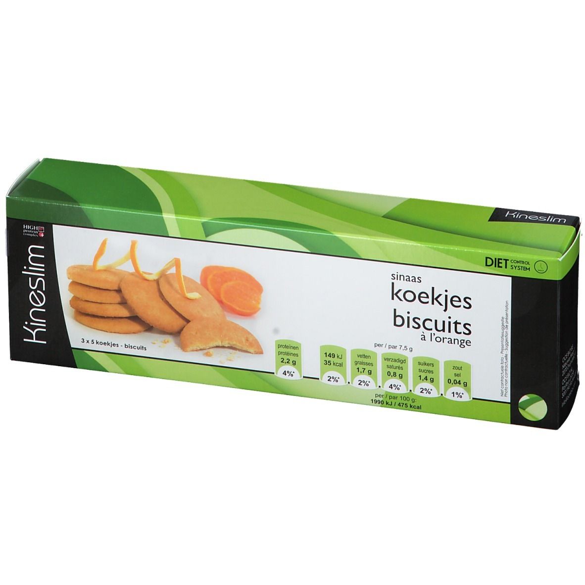 Kineslim Orangenplätzchen