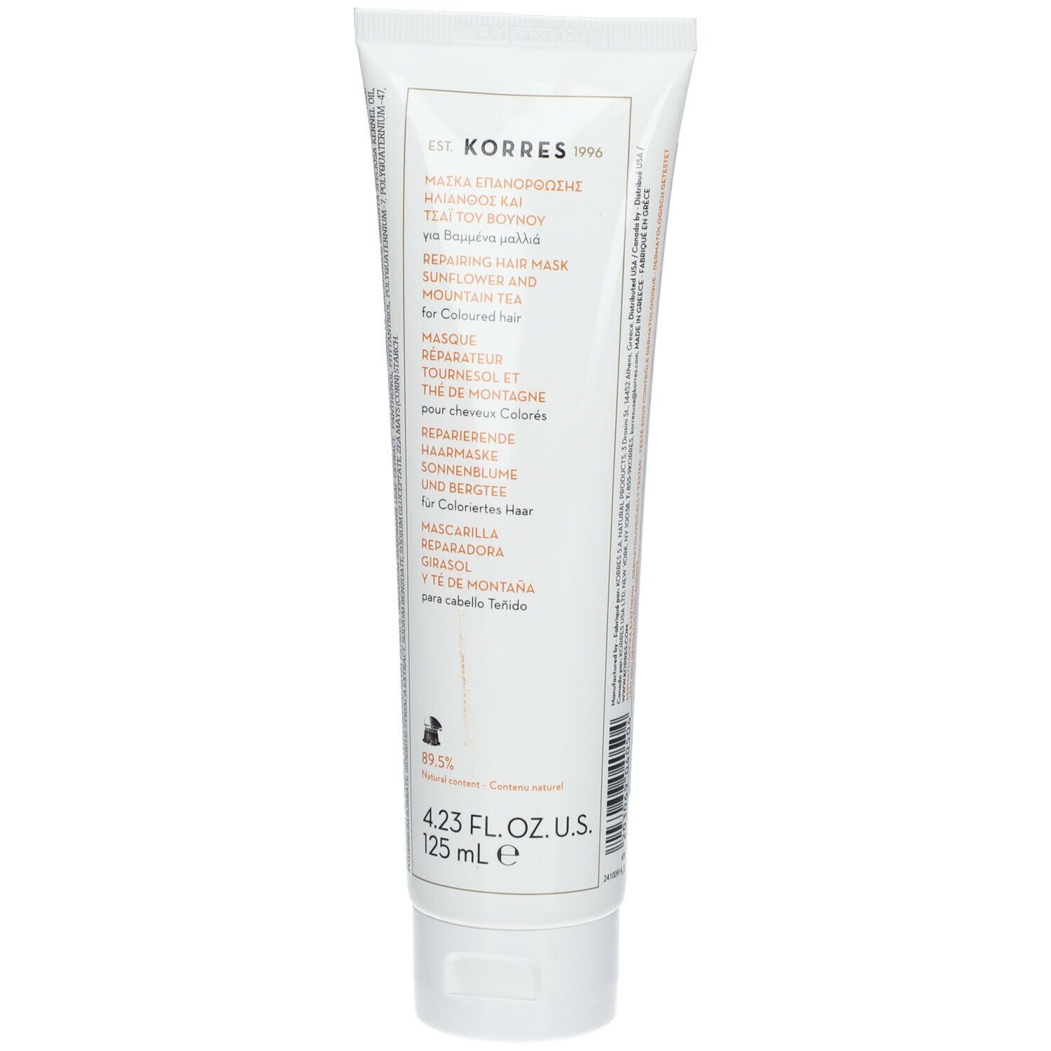 KORRES® Turnesol und Mountain Tea Repair Maske