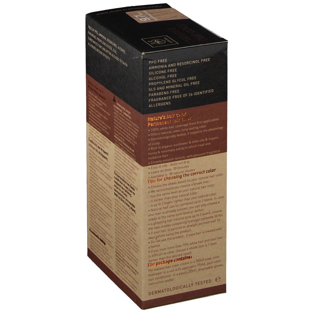Apivita Coloration Capillaire N9.7 Blond Très Clair Beige