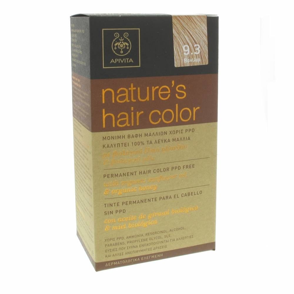 Apivita Coloration Capillaire N9.3 Vanille