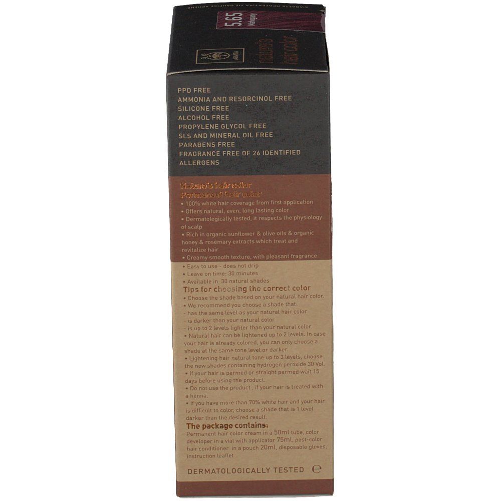Apivita Coloration Capillaire N5.65 Acajou 1 pièce