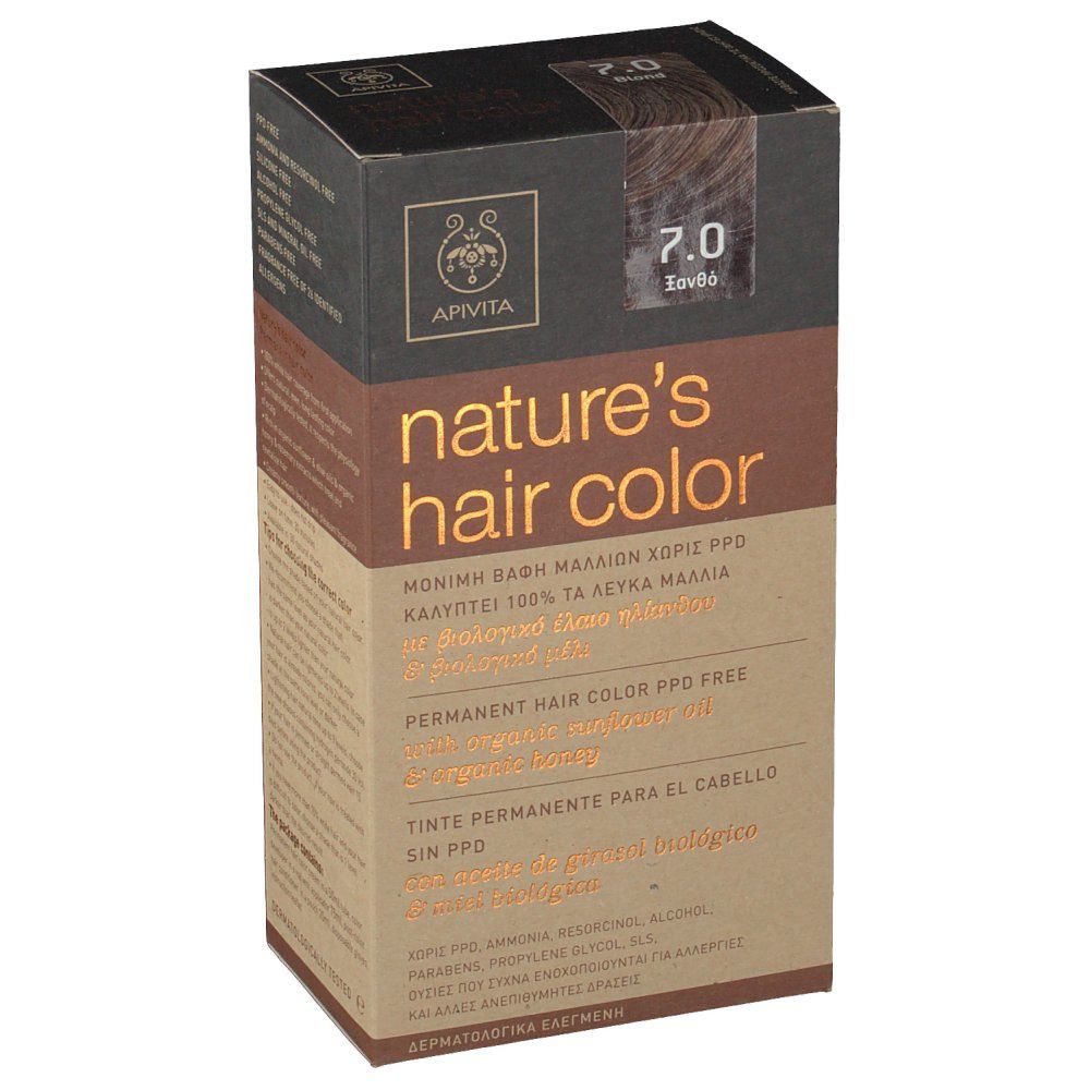 APIVITA Natürliche Haarcoloration No. 7.0 Blond