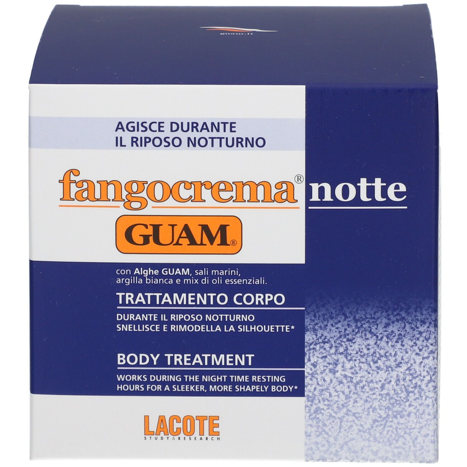 GUAM® Fangocrema® Algenschlamm-Nachtcreme Cellulite