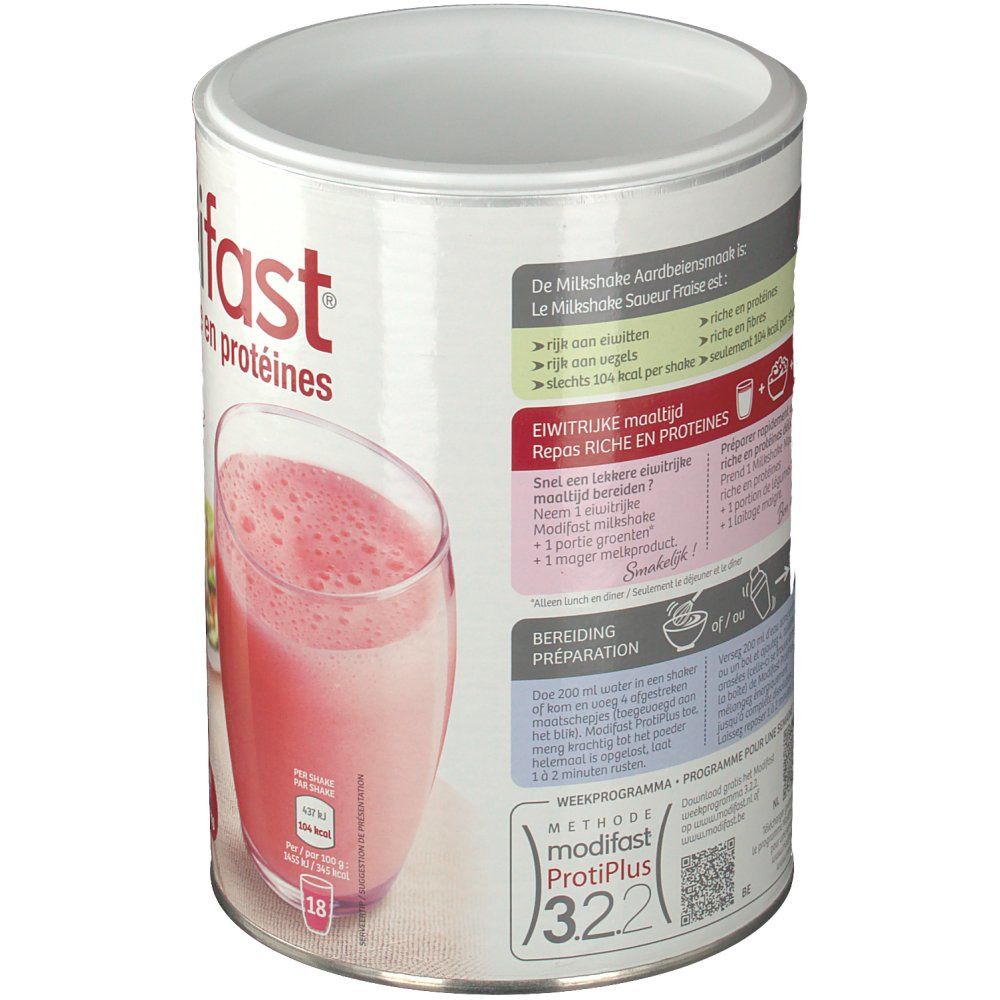 modifast® ProtiPlus Milchshake Erdbeergeschmack