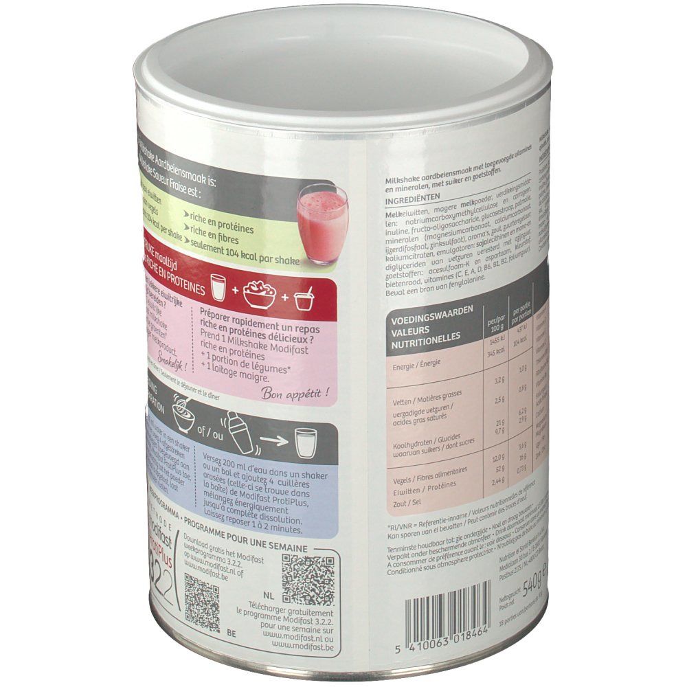 modifast® ProtiPlus Milchshake Erdbeergeschmack
