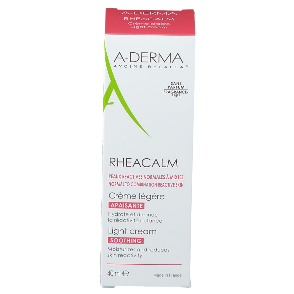A-DERMA® Rheacalm Beruhigende Creme Leicht & Reichhaltig