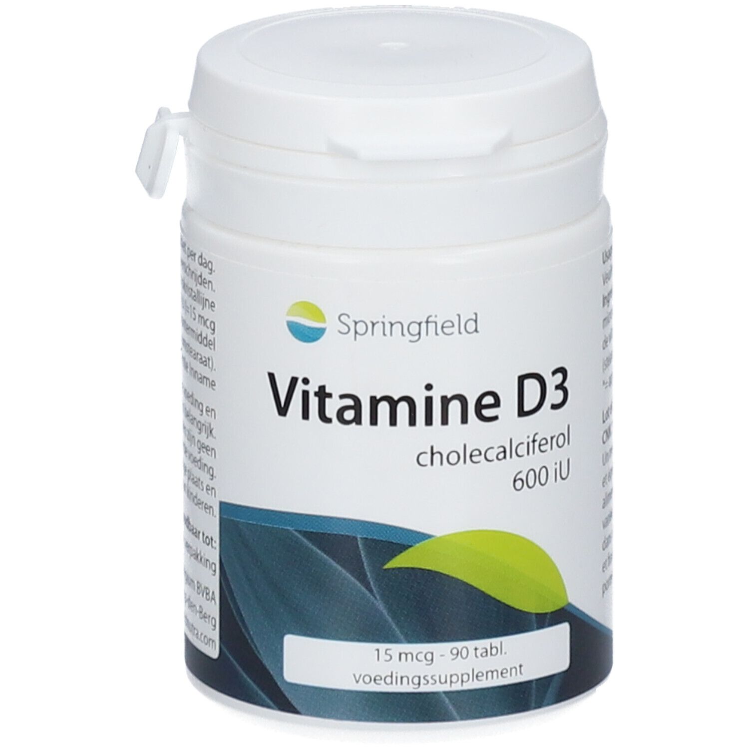Springfield Vitamin D3 Cholecalciferol 15 µg