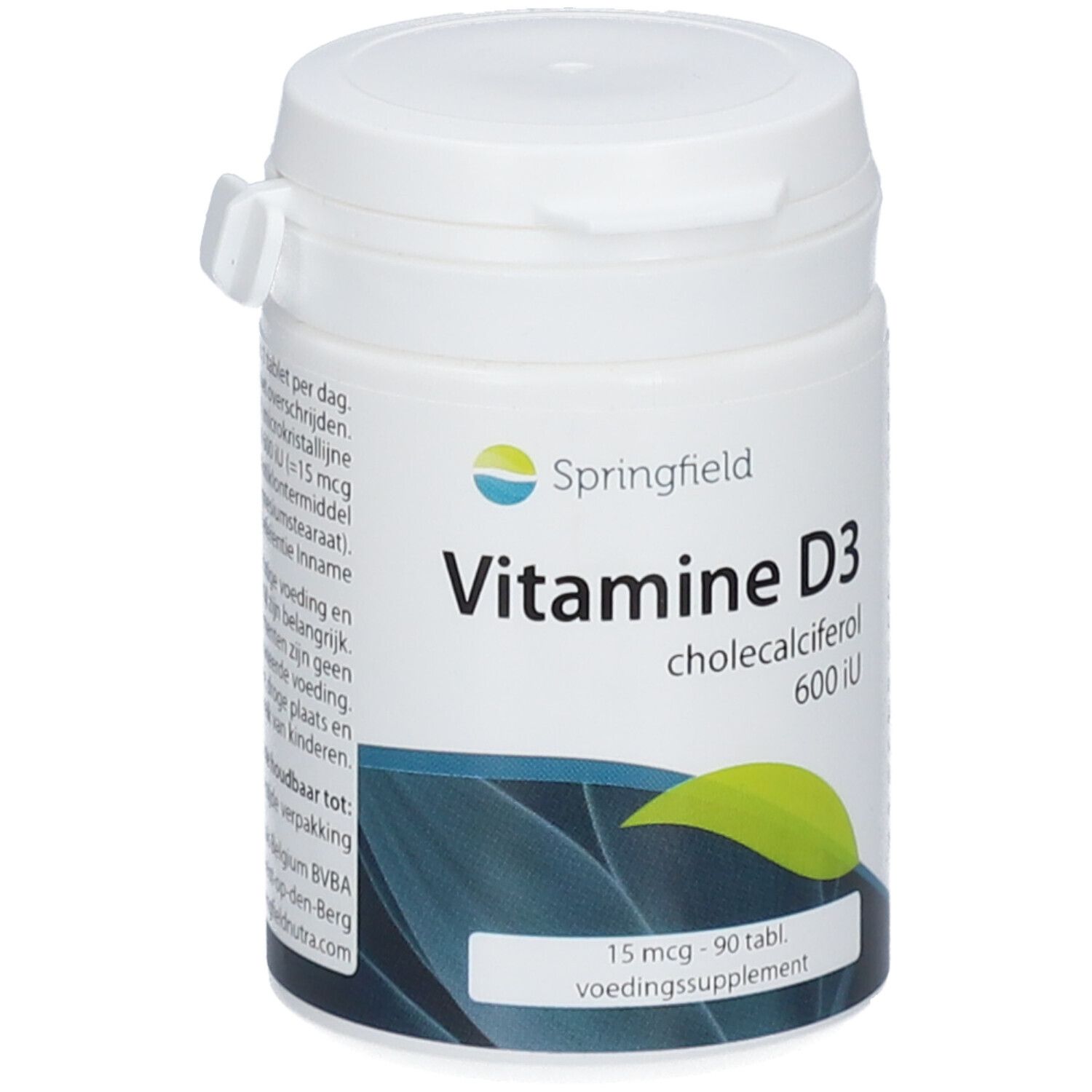 Springfield Vitamin D3 Cholecalciferol 15 µg