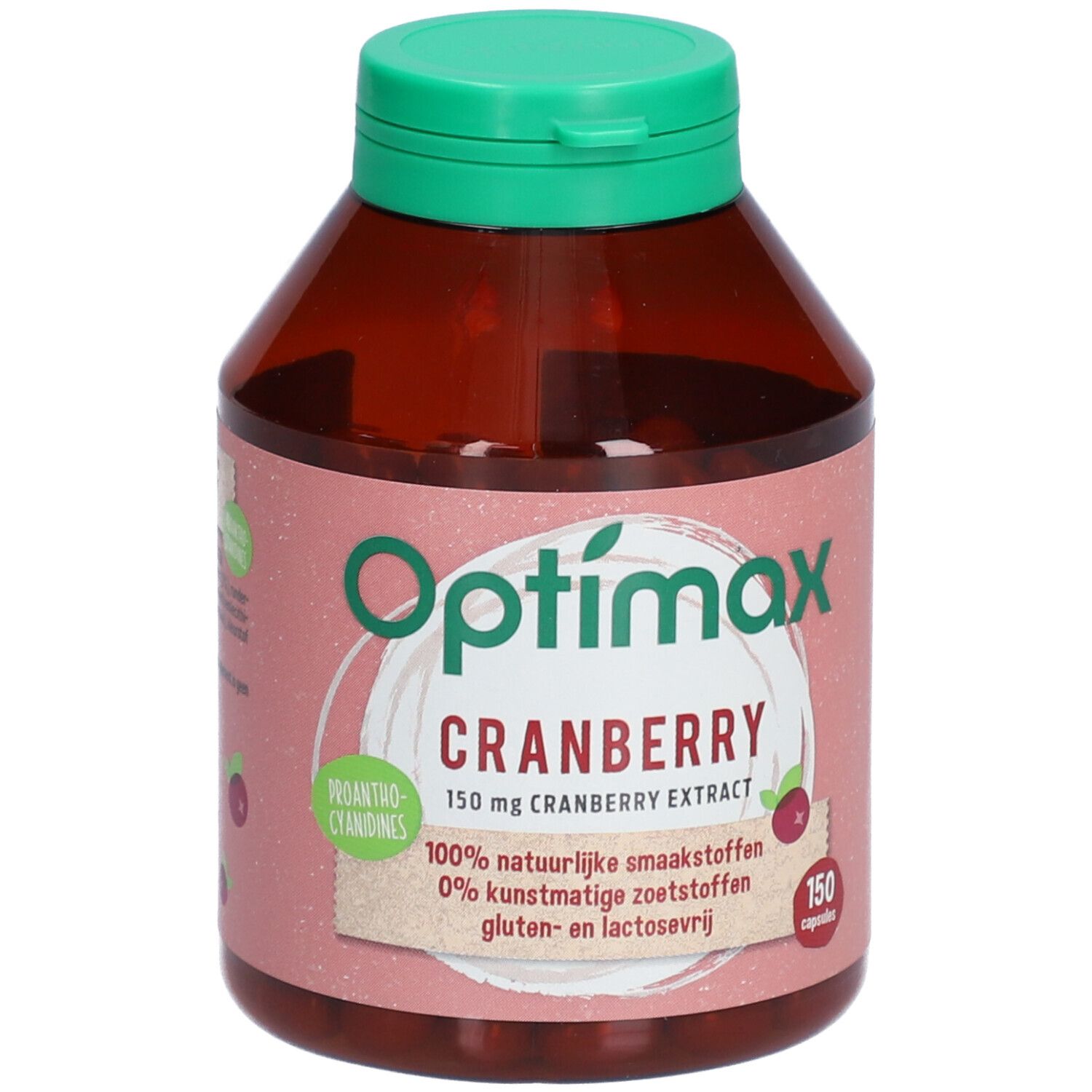 Optimax Plus Cysticare Cranberry Femme