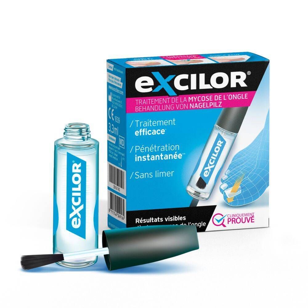 EXCILOR Solution Traitement de la Mycose de l'Ongle