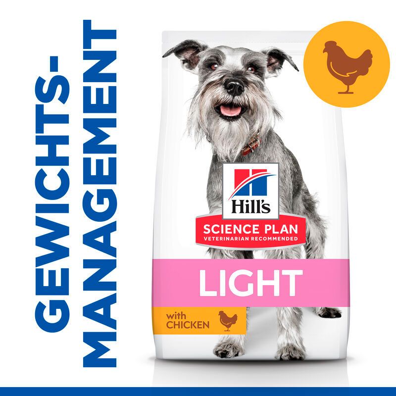 Hill's Science Plan Light Small & Mini Adult Hundefutter mit Huhn