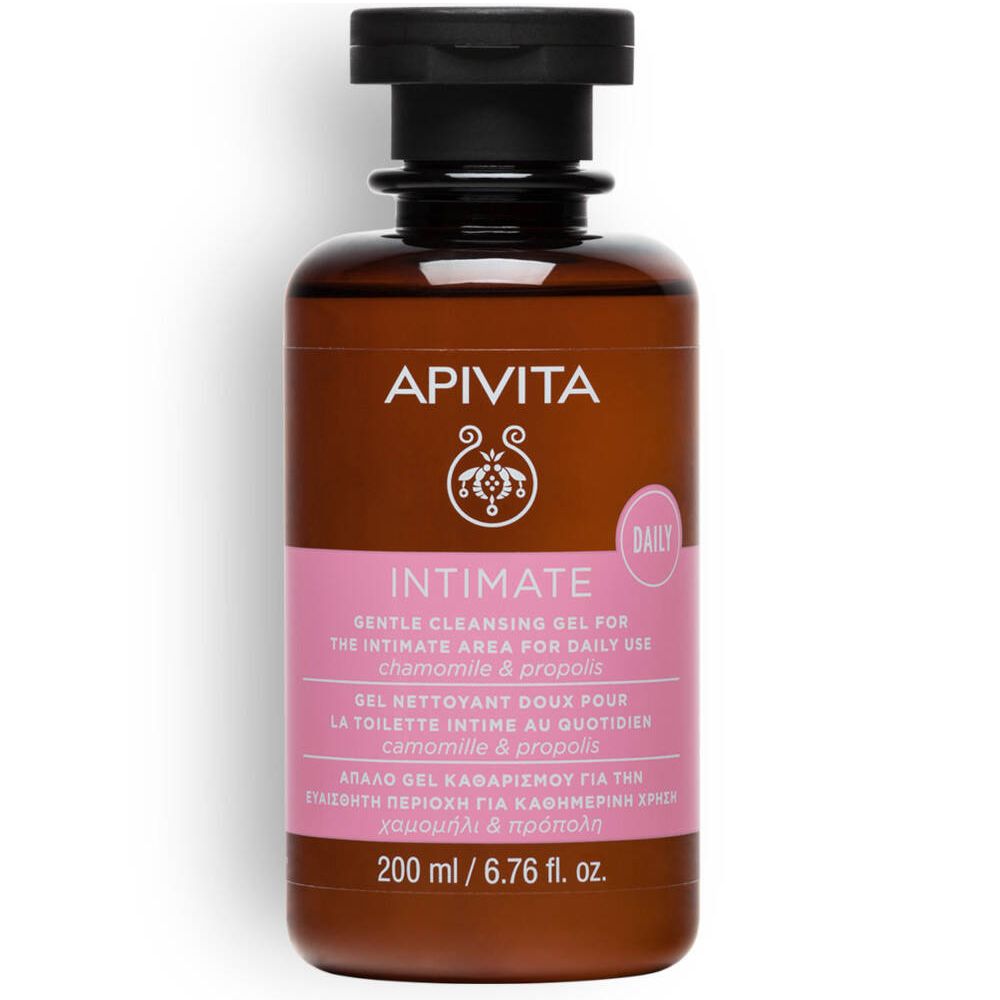 Apivita Intimate Gel Nettoyant Doux Usage Quotidien